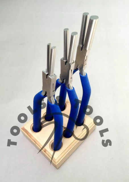 6 in 1 & 3 Step Wire Looping Pliers Jewellery Bail Making Tools 15
