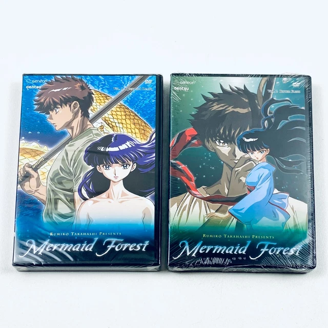 MERMAID FOREST DVD Anime Vol 1 & 2 Episodes 1-6 Geneon