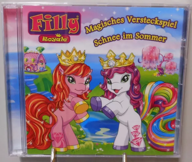 Filly Royale Hörspiel Kinder CD Magisches Versteckspiel Schnee Einhorn #T829