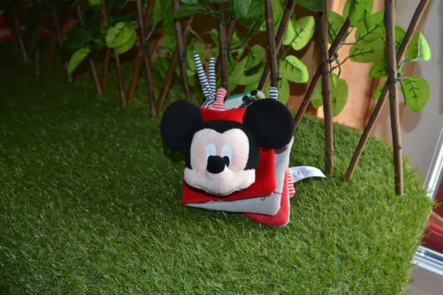 doudou neuf mickey baby marque simba cadeaux de naissance se deplie