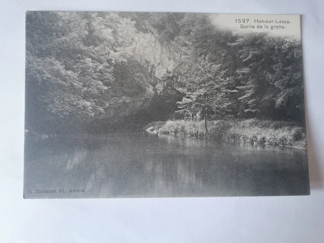 CPA HAN-SUR-LESSE - Exit from the Cave