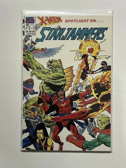X-Men Spotlight on Starjammers #2 1990 Marvel Comics