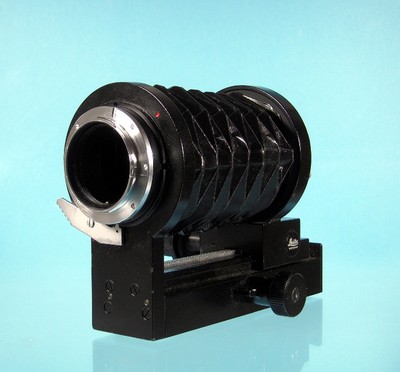 Vintage E LEITZ WETZLAR Germany NR 4482 SOUFFLET F = 13.5 cm microscope/Appareil Photo 