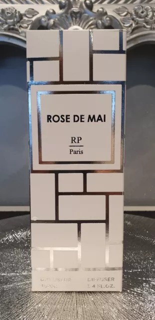 DIFFUSEUR D'AMBIANCE RP Paris ROSE DE MAI 100 ml