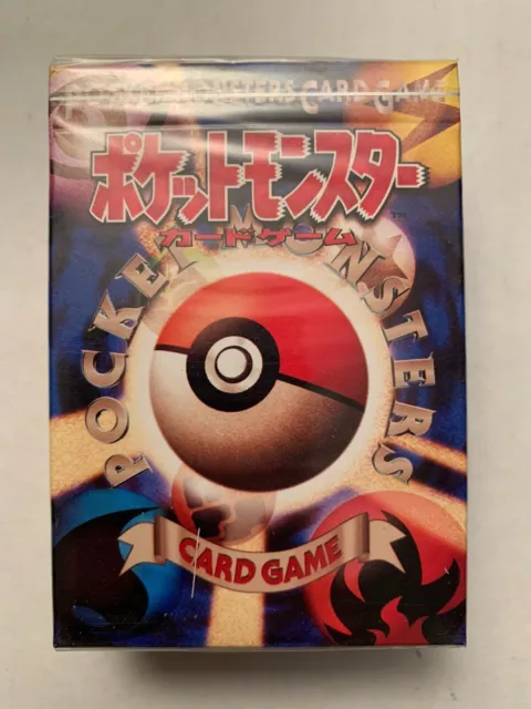 Raro Nuevo Pokémon Japonés Mazo Estater Base Set 104-0061 1996 Sellado