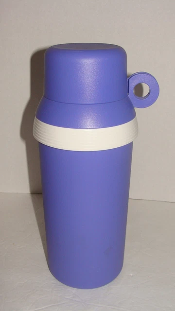 Tupperware Duo Therm Jug – Thermos RARE – Bleu, NEUF En Boîte – Fabriqué En Belgique