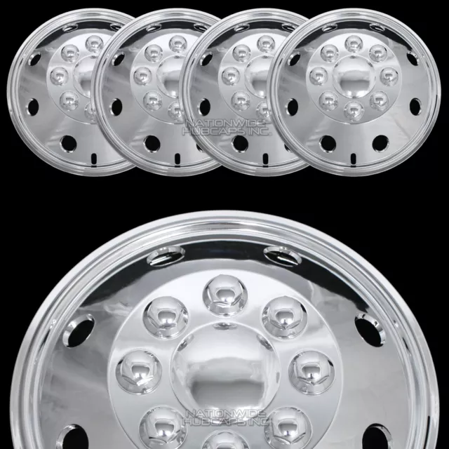 fits Ford TRANSIT Van 150 250 350 Cargo Van 16" Chrome Wheel Covers Rim Hub Caps