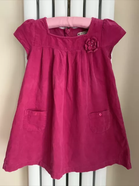 John Lewis - Abito rosa ragazza - taglia 7 anni - 100% cotone