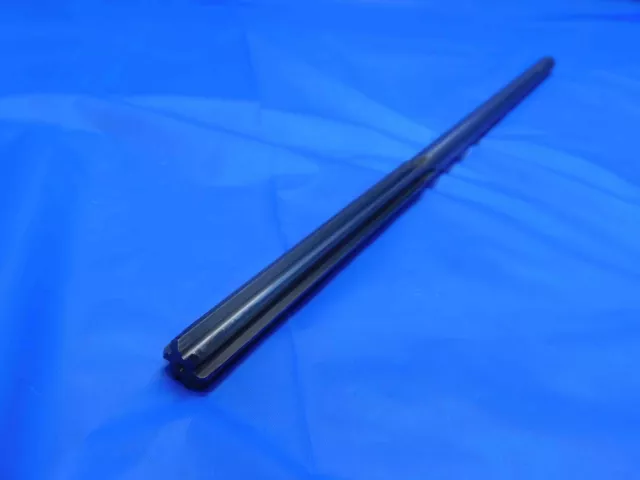 0.4365 O.D. HSS CHUCKING REAMER 6 FLUTE .4365 7/16 .4375 -.0010 UNDERSIZE 11 mm