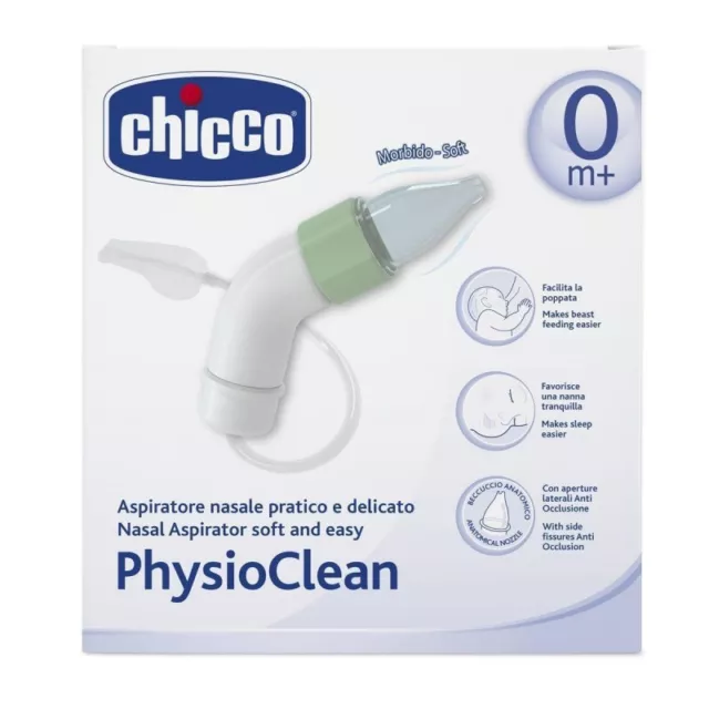 Chicco Aspiratore Nasale Physio Clean Empfindliche Nasal Sauger Nasensauger