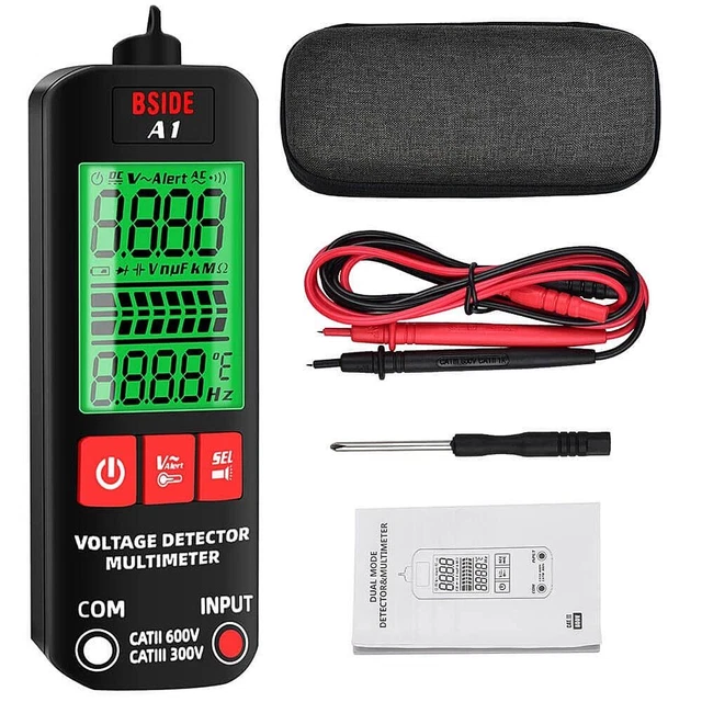 A1 Mini Multimeter LCD Digital Tester Voltage Detector 2000 Counts DC/AC Voltage