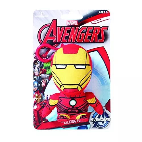 Marvel Avengers Iron Man Talking Soft Keyring