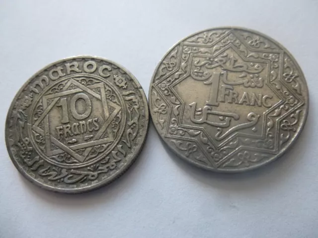 monnaies joli lot de 2 monnaies  à saisir