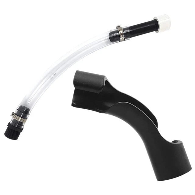 1 set supporto tubo carburante serbatoio carburante tanica gas piega tubo flessibile per corse