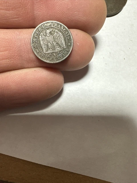 1 Centime - Napoleon Iii - 1861 K - Rare & Qualite Ttb ! 2