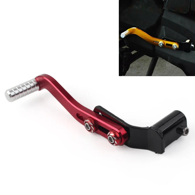 Universal Gear Shift Lever Footrest Pedal Foot Rest Shifter Aluminum Red Motor Universal Gear Shift Lever Footrest Pedal Foot Rest Shifter Aluminum Red Motor