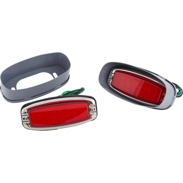 1941-1948 Chevy LED Taillight Kit w/ Frenching Buckets