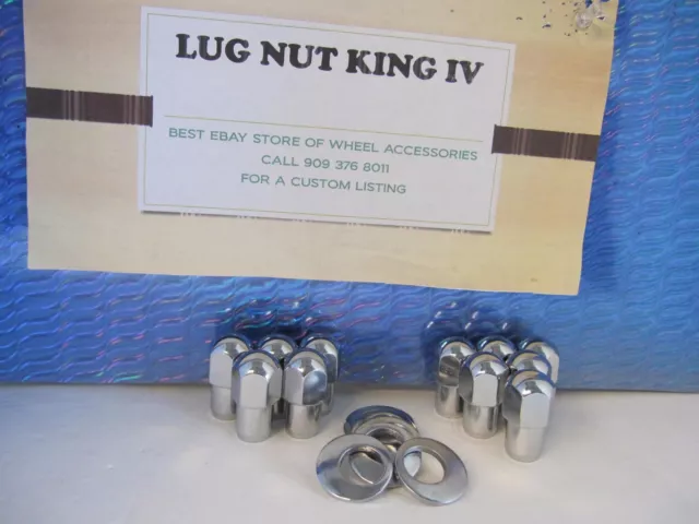 16 Lug Nuts 1/2-20 Cragar Ss  Uni Lug Wheels 4  Lug Ford Cars