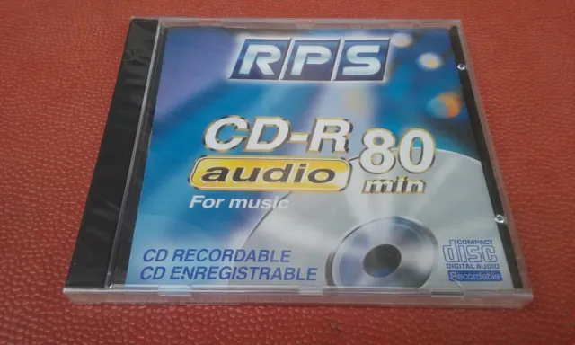 RPS "EMTEC" CD-R Audio 80 min Blank CD-R Audio 80 Digital Neuf New Neu Nuovo