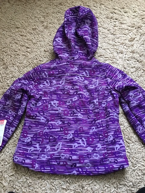 Bnwt Girls Weatherproof 32 Degrees Jacket/Coat. Age 4. Purple 7