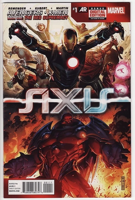 AVENGERS & X-MEN: AXIS #1-9 SET Marvel Comics Vs Onslaught Deadpool Falcon Thor