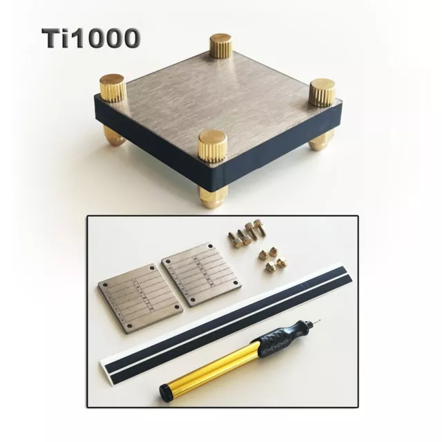Ti1000™ Titanium Crypto Seed Phrase Storage System Metal Plate