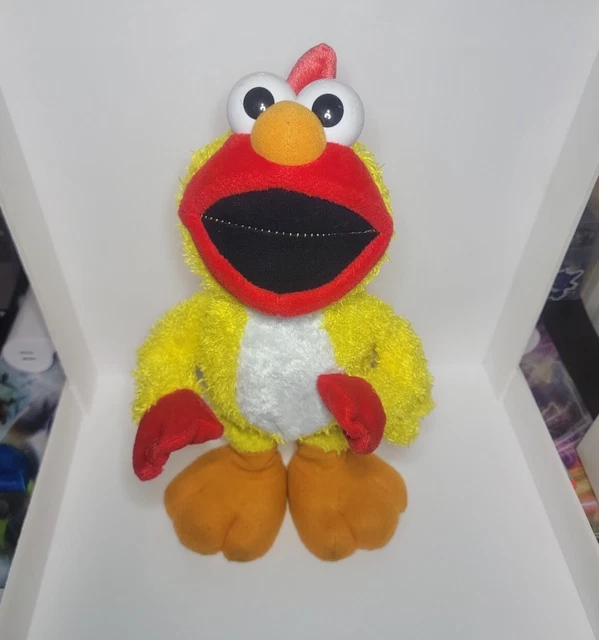 SESAME STREET CHICKEN Dance Elmo Toy 2001 Fisher Price Mattel Dances