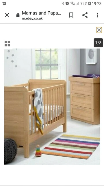 Mamas and papas cot bed rialto shop