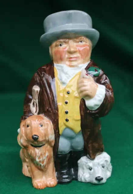 Vintage Roy Kirkham Character Toby Jug The Squire Staffordshire England