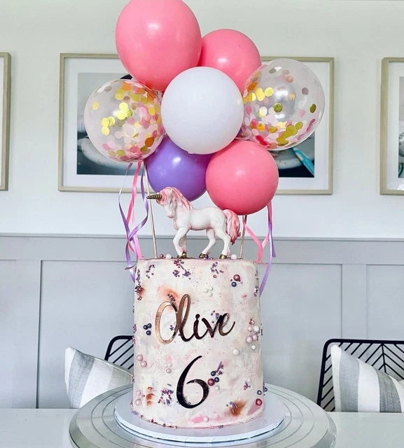 DIY BALLOON GARLAND Cake Topper Arch Birthday Wedding Decor Confetti