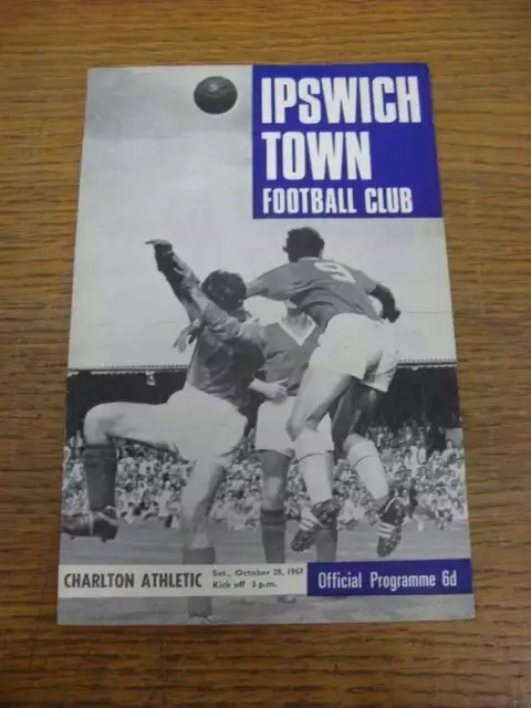 28/10/1967 Ipswich Town v Charlton Athletic