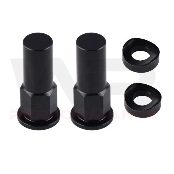 Rim Lock Nut Bolt Set Black for Honda CRF125 F CRF150F CRF150R