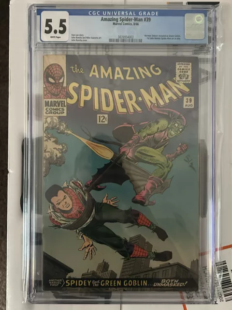 Amazing Spider-Man #39 Mandish Spider-Man 2 Tactical Suit Variant CGC 9.8