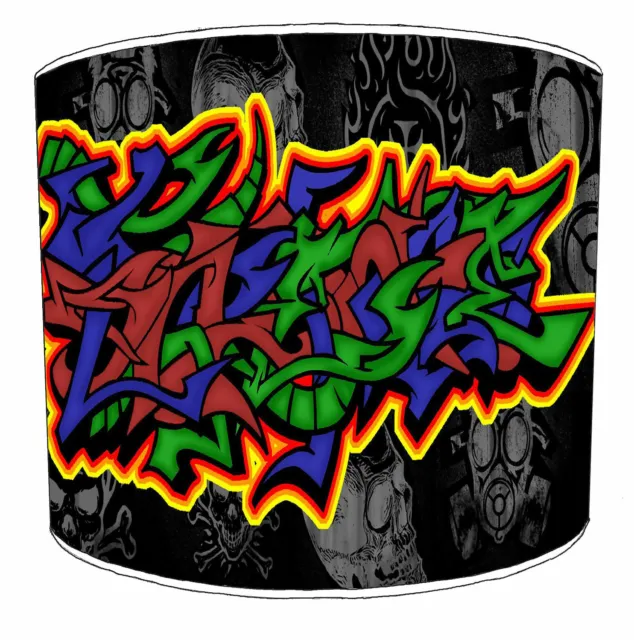 Graffiti Lampshades, To Match Bedding Duvet Covers Pillow Cases Quilts Wallpaper