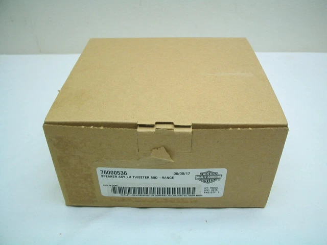 Left Boom! Audio Stage II Mid-Range Tweeter Speaker Harley Touring Models