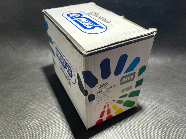 SELECTRIC SGRID360-247 Interruttore frontale 4 marce nero opaco - 10/Scatola (UK) JOBLOT