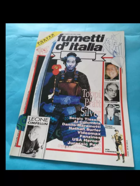 FUMETTI D'ITALIA nr. 8 del 1993 (con POSTER CASTELLINI)