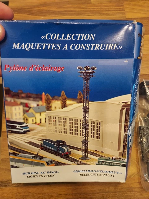 Maquette à Monter Jouef – Pylône D'éclairage (réf. 103600), Pour Décor De Train électrique, échelle N, Neuf