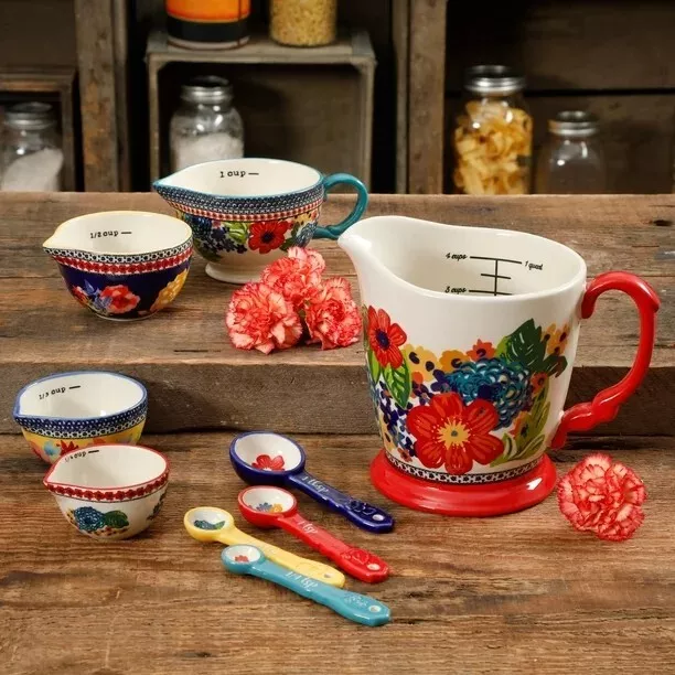 The Pioneer Woman 4-Piece Woman Breezy Blossom Measuring Bowls - Each