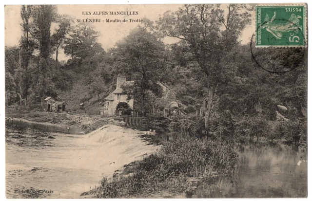 CPA 61 - SAINT CENERI (Orne) - Moulin de Trotte