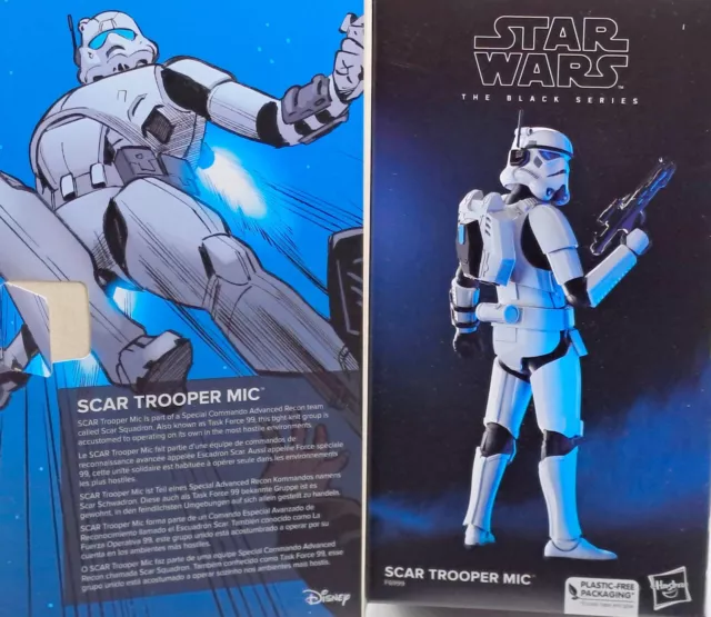 Scar Trooper Microfono Espanso Universo / Fumetto Star Wars The Black Series 6" Hasbro