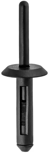 Nylon rivet 1/4 hole dia 2-3/16 length qty 25