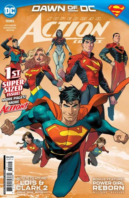 Action Comics #1051 (Dan Mora 2Nd Print Variant) Comic ~ Dc Superman