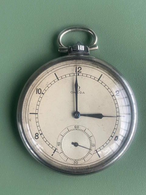 Montre De Poche THIEL Ardeco Plaqué Or, Mécanique - Occasion, Aspect Exceptionnel
