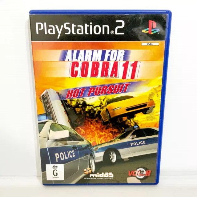 Alarm For Cobra 11: Vol 2 + Manual - PS2 - Tested & Working - Free Postage