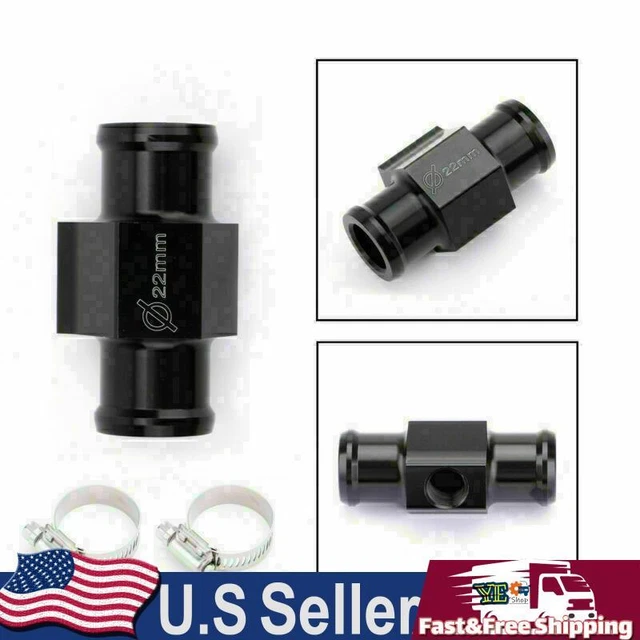 22MM WATER TEMPERATURE Joint Pipe Sensor Gauge Radiator Hose Adapter
