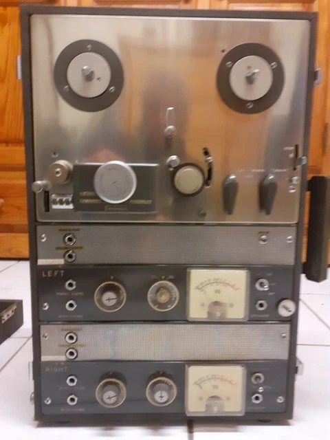 VINTAGE REVOX A77 + A78 MK2 + A76 Magnétophone à Bande Amplificateur
