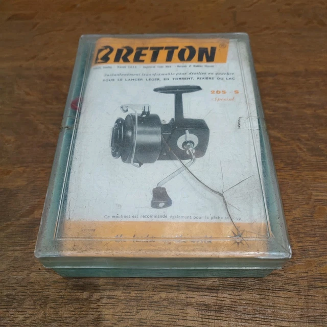 Ancienne Boite BRETTON pour Réparations de Moulinets De Pêche