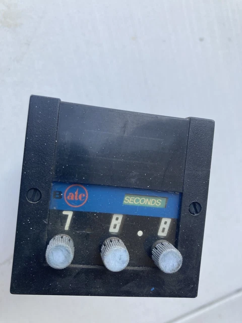 Atc 365 Long Range Timer 60 Seconds Panel Mount Used Tested