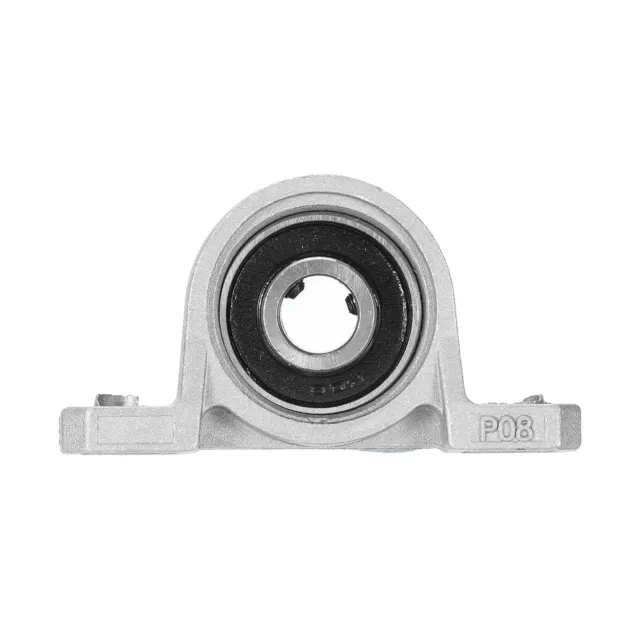 1 Pcs KP08 Pillow Block Bearing 8mm Bore Zinc Alloy Self-Alignment